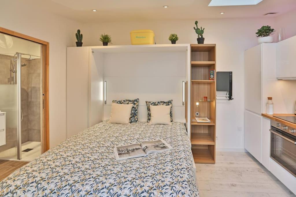 Tiny Studio Terrasse, Hypercentre La Plage A 2 Pas ! เลส์ซาบล์-โดล็อนน์ ภายนอก รูปภาพ